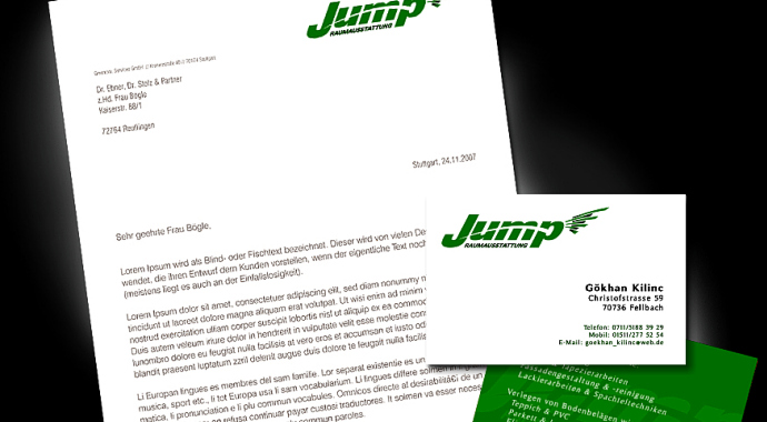 Corporate-Design 'Jump'